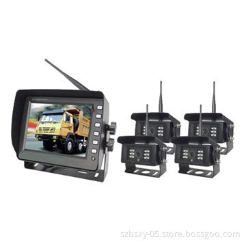 5.6-inch wireless camera system for heavy-duty equipments